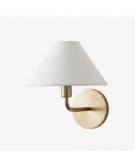 Lumivelle Pebble Sconce - Stylish Wall Light - Glass & Metal, Energy Efficient HL1494