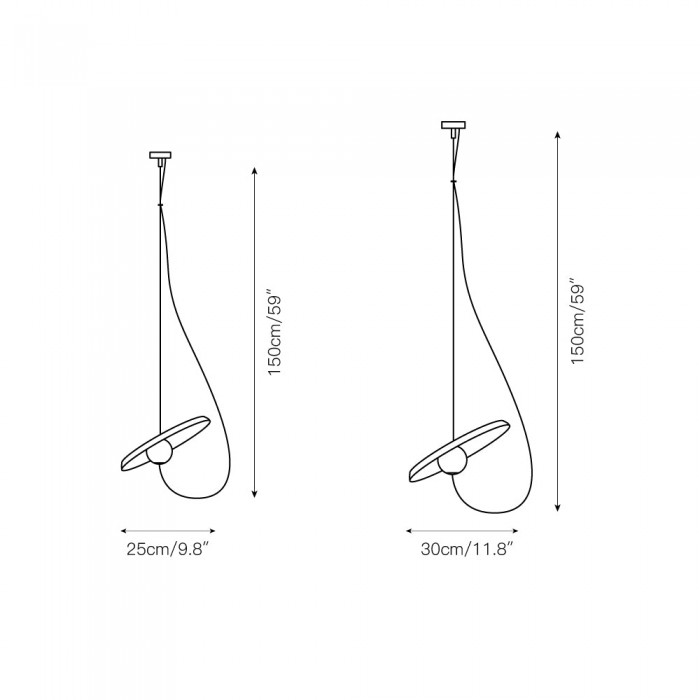 Suspension à disque acoustique HL3001