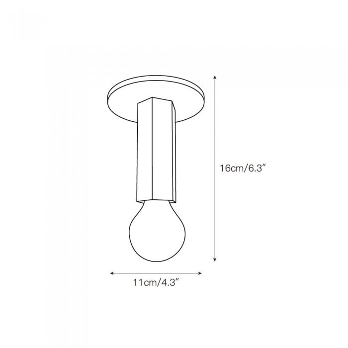 Adams Flush Mount Ceiling Lamp HL3253