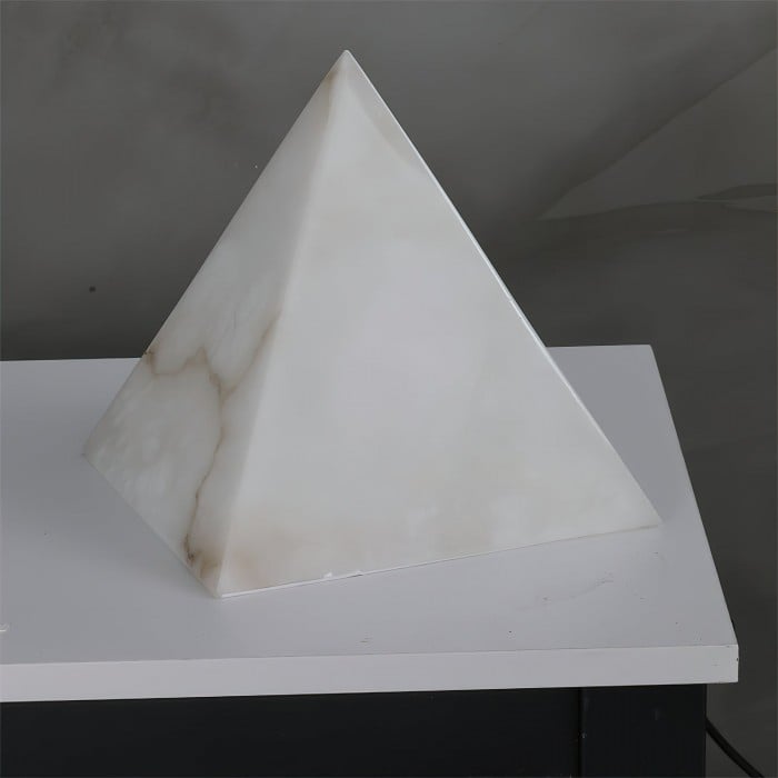 Albasten piramide tafellamp HL2981