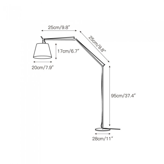 Velthea Stehlampe HL3266