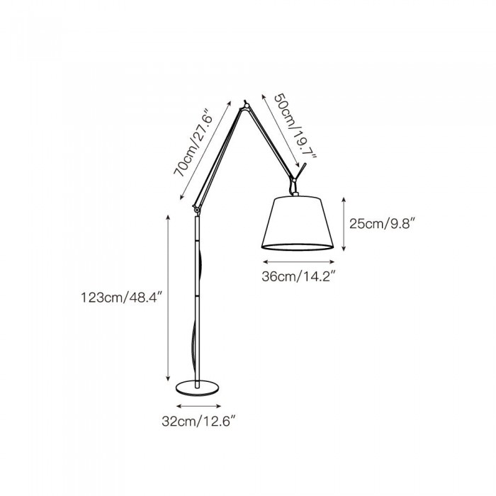 Velthea Stehlampe HL3266