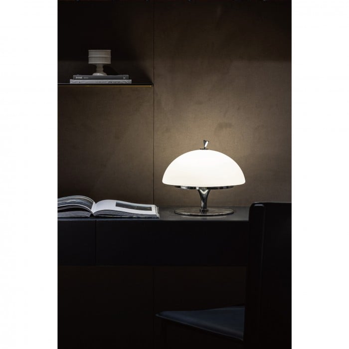 Tischleuchte mit Barettmotiv (eingebauter Akku) HL3263