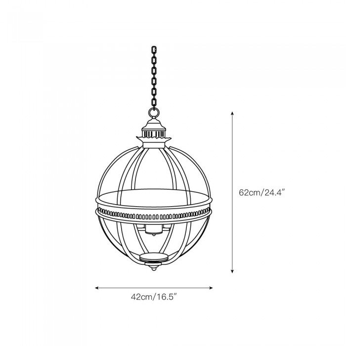 Braeden Pendant Light HL3086