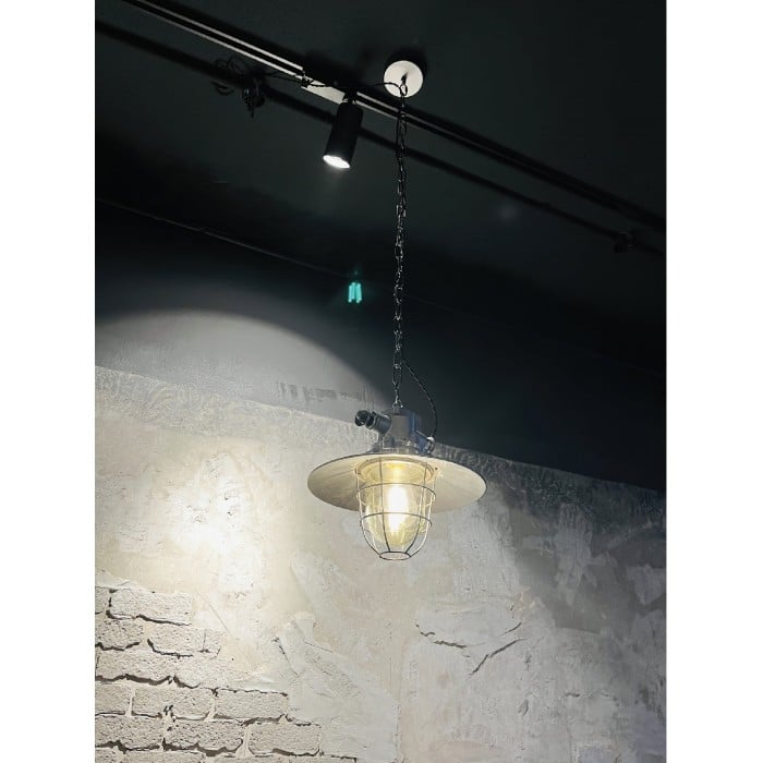 Bulkhead Cage Pendant Light HL3182