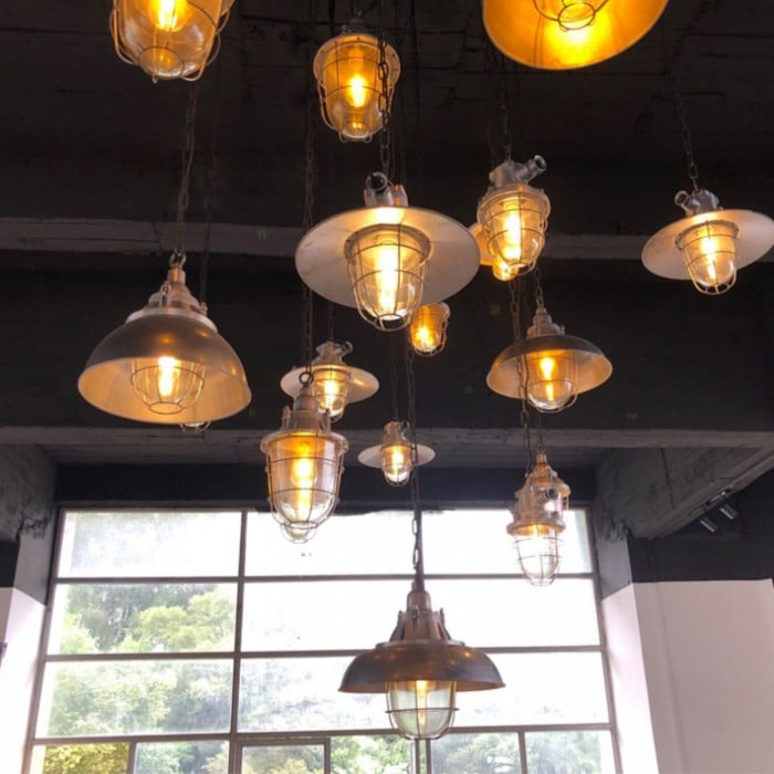 Bulkhead Cage Pendant Light HL3182