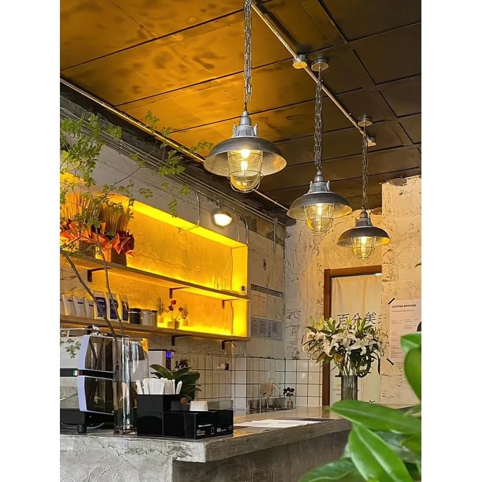 Bulkhead Cage Pendant Light HL3182