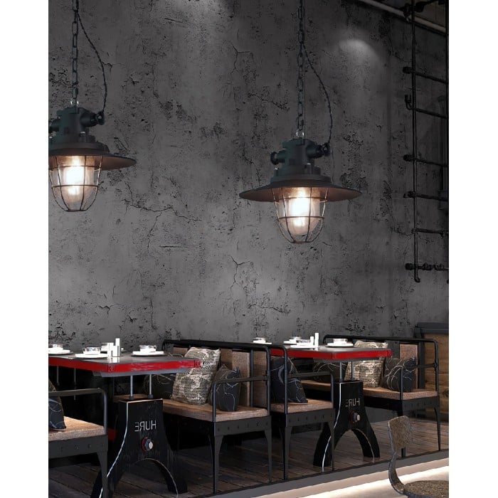 Bulkhead Cage Pendant Light HL3182