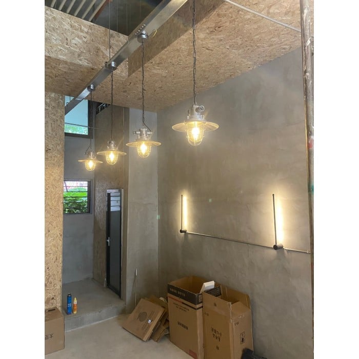 Bulkhead Cage Pendant Light HL3182