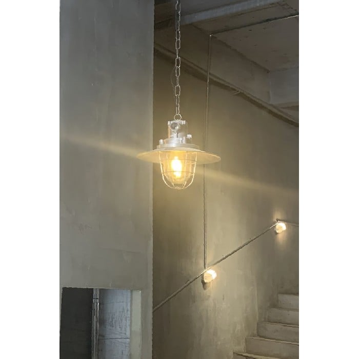 Bulkhead Cage Pendant Light HL3182