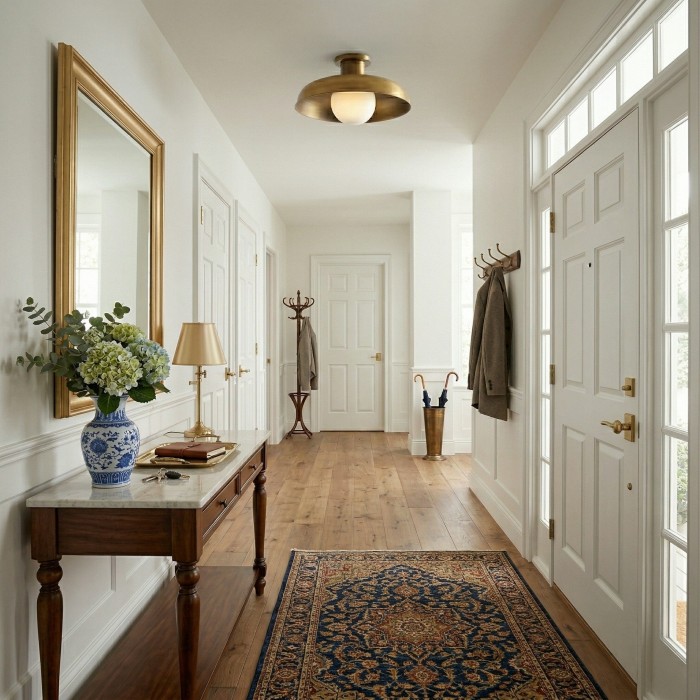 Cadence Semi Flush Ceiling Lamp HL3175