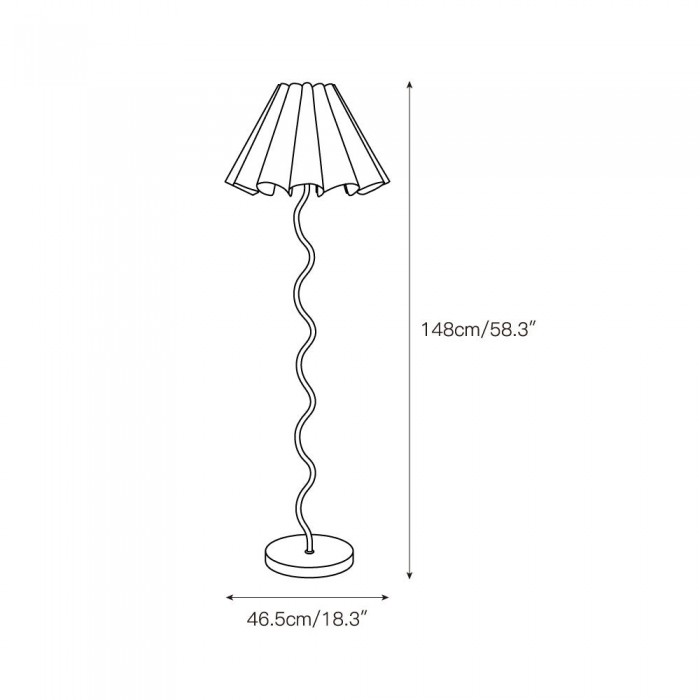 Cora Stehlampe HL3258