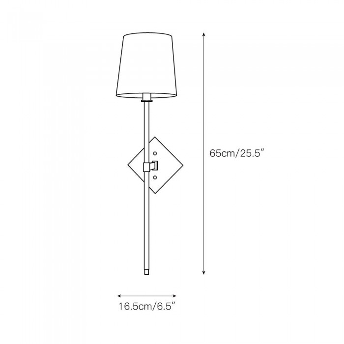 Cortland wandlamp HL3150