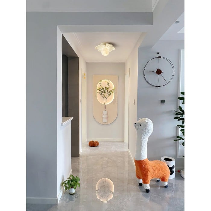 Cream Bloom Flower Ceiling Lamp HL2961