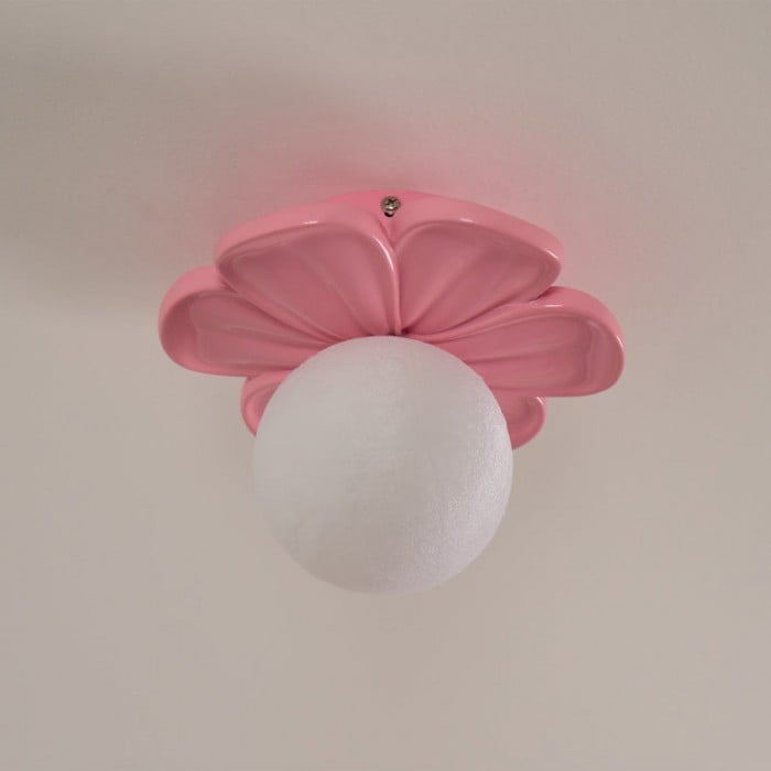 Cream Bloom Flower Ceiling Lamp HL2961