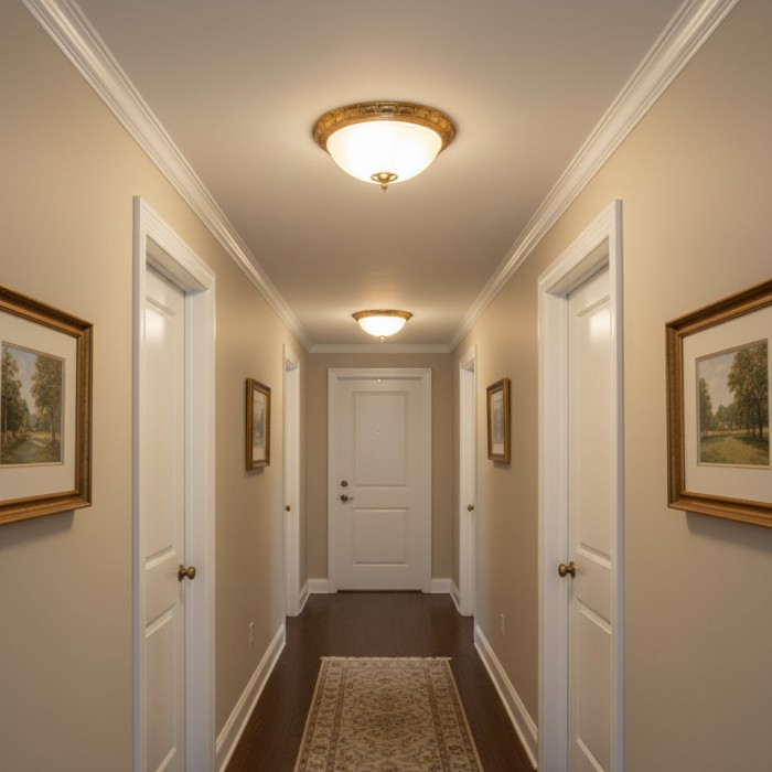 Deltana Flush Ceiling Lamp HL3290
