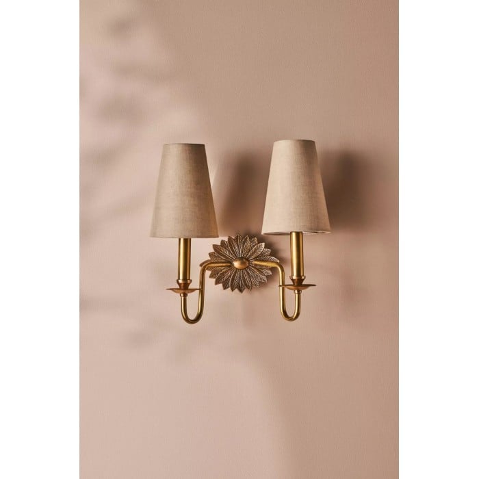 Demeter dubbele wandlamp HL3147