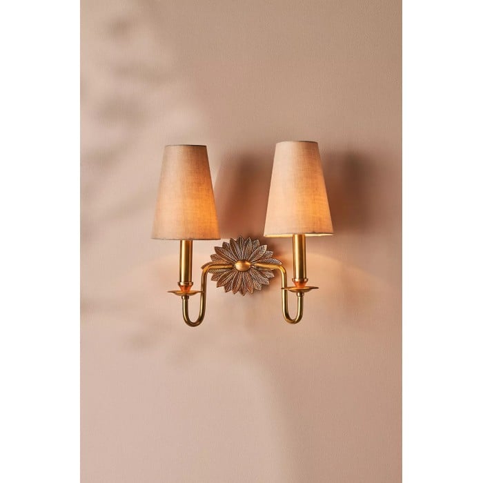 Demeter dubbele wandlamp HL3147