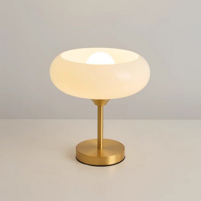 Egg Tart Glass Table Lamp HL2996