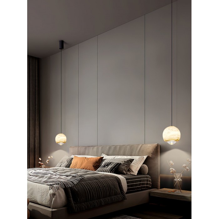 Lámpara colgante Ferox Alabaster HL2975