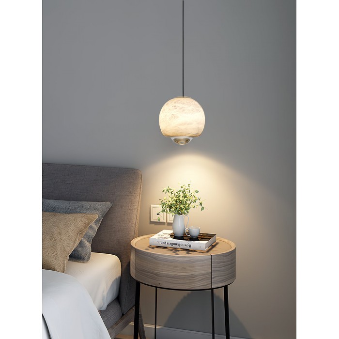 Lámpara colgante Ferox Alabaster HL2975