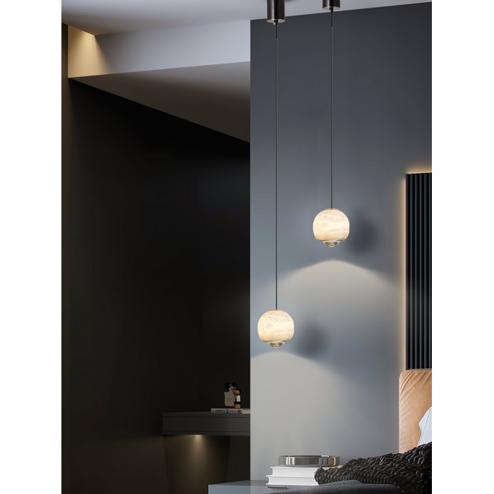 Lámpara colgante Ferox Alabaster HL2975