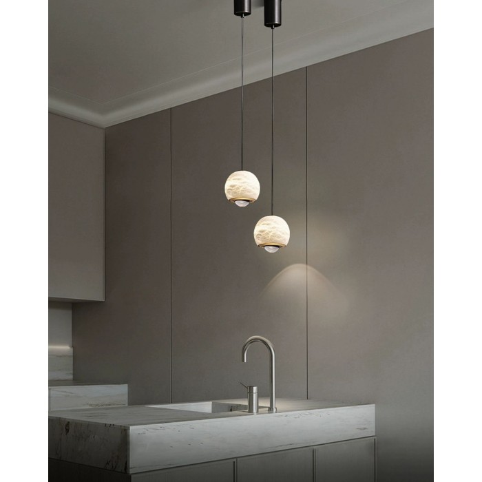 Lámpara colgante Ferox Alabaster HL2975