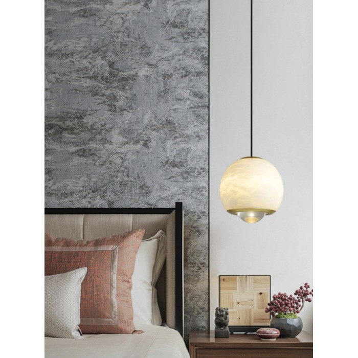 Lámpara colgante Ferox Alabaster HL2975