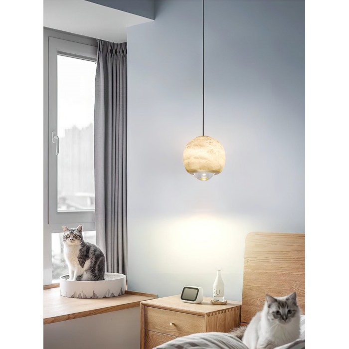 Lámpara colgante Ferox Alabaster HL2975