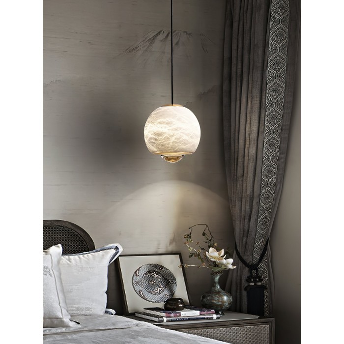 Lámpara colgante Ferox Alabaster HL2975