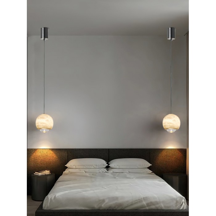 Lámpara colgante Ferox Alabaster HL2975