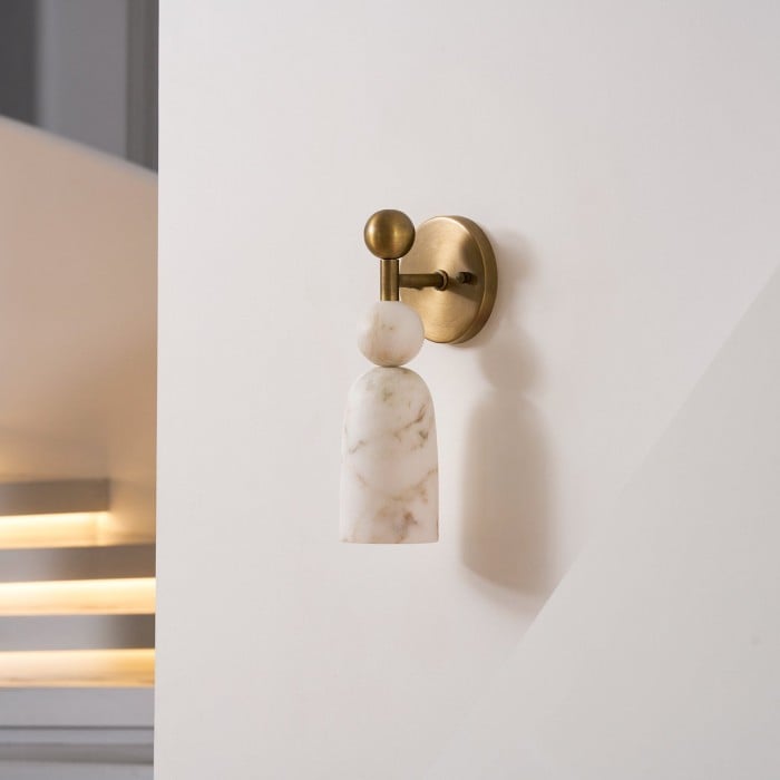 Flume Alabaster wandlamp HL3318