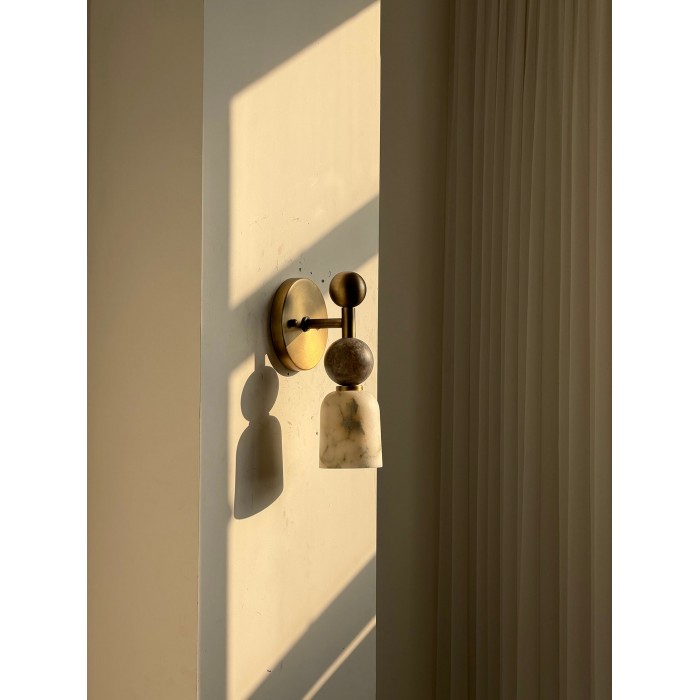Flume Alabaster wandlamp HL3318