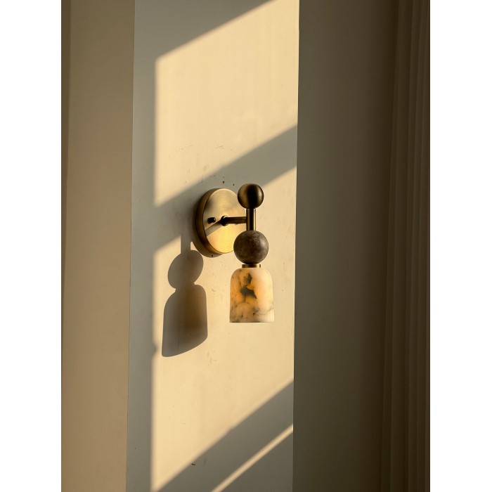 Flume Alabaster wandlamp HL3318