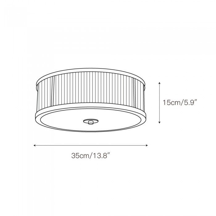 Geneva CeIling Lamp HL3087