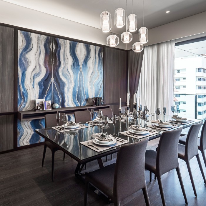 Pendelleuchte aus Glas und Alabaster HL2997