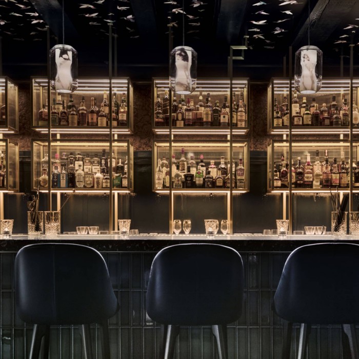 Pendelleuchte aus Glas und Alabaster HL2997