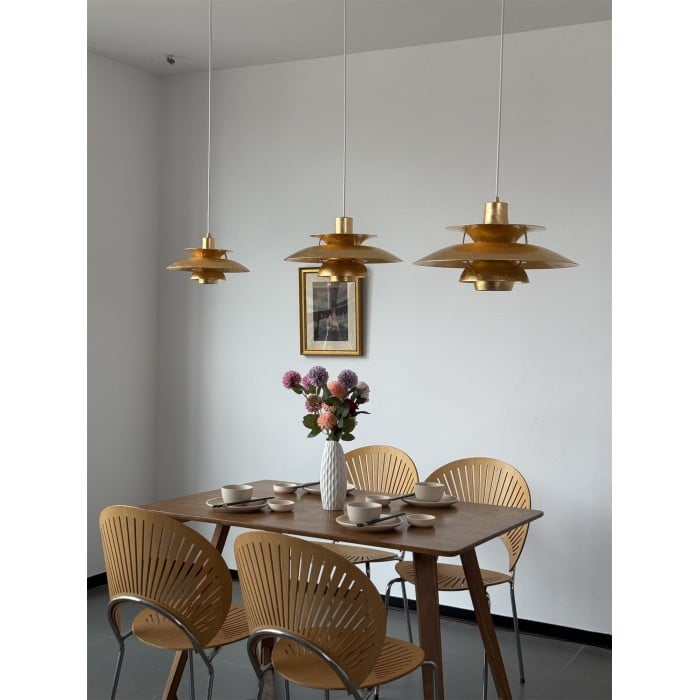 Suspension PH en feuille d'or HL3315