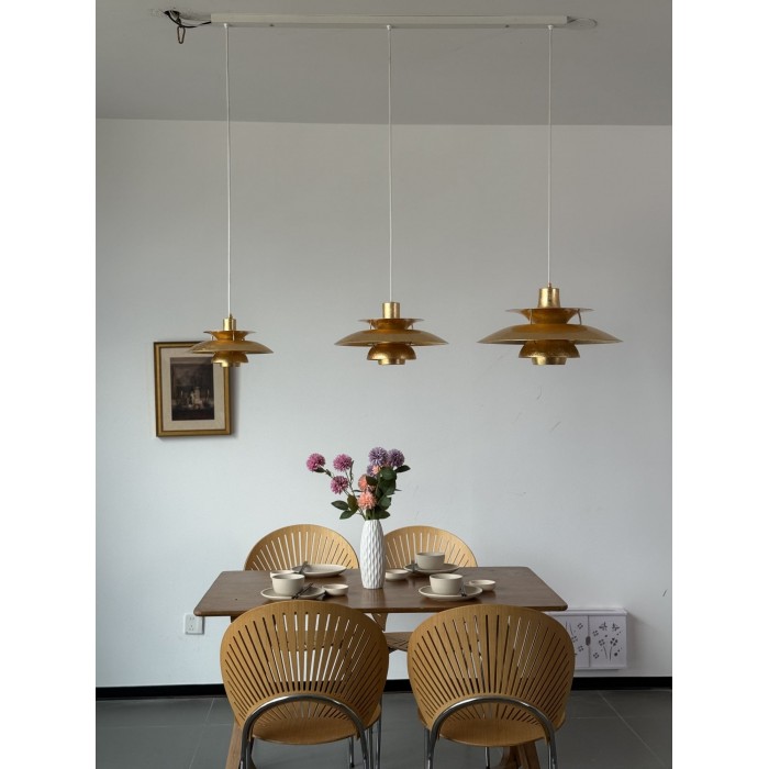 Suspension PH en feuille d'or HL3315