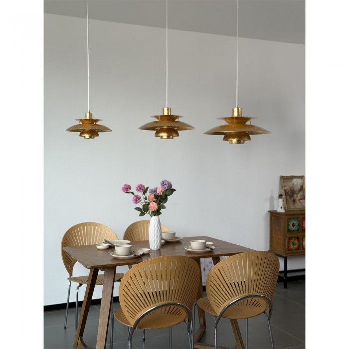 Suspension PH en feuille d'or HL3315