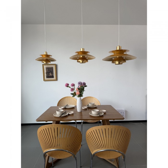 Suspension PH en feuille d'or HL3315