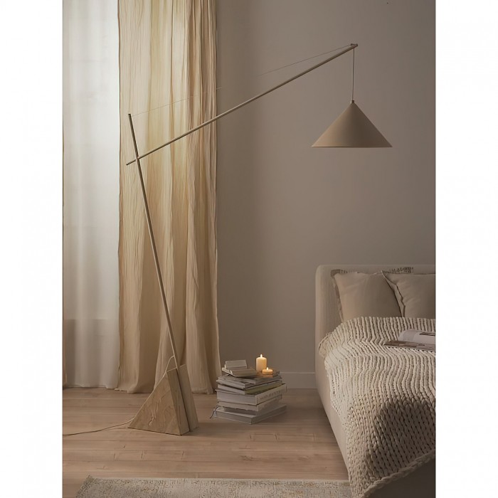 Lampada da terra Grande Travertino HL3259