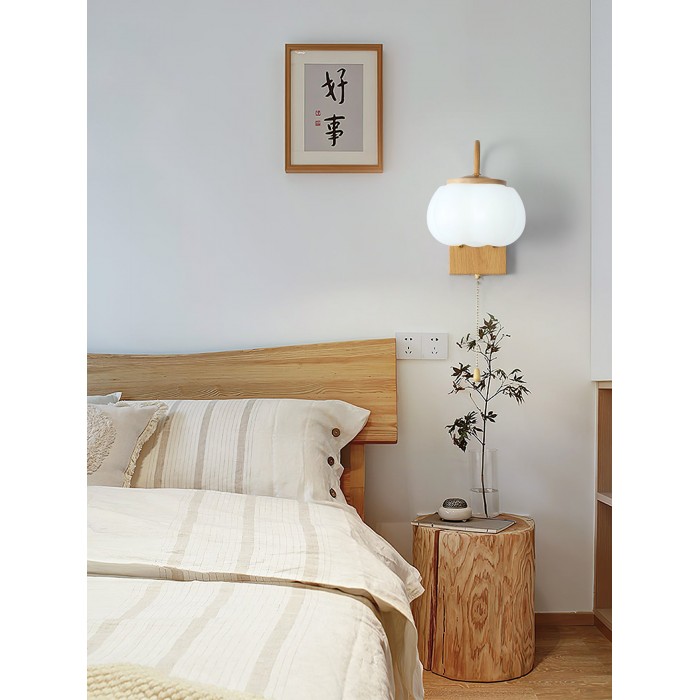 Kapok bloem wandlamp HL2972