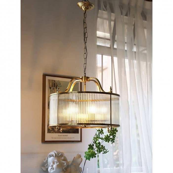 Lámpara de araña de cristal Lambeth HL3254