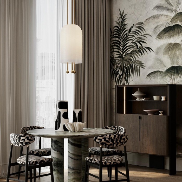 Suspension en verre Lantern HL3032