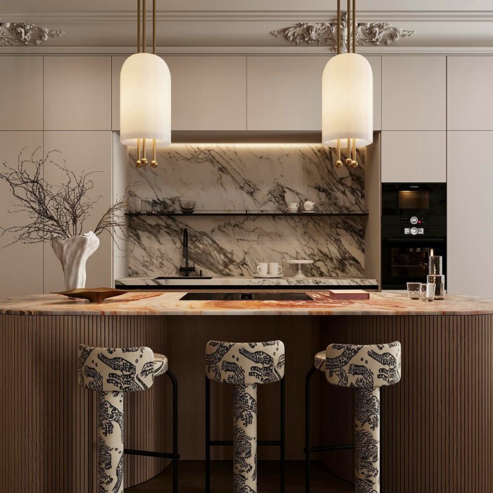 Suspension en verre Lantern HL3032