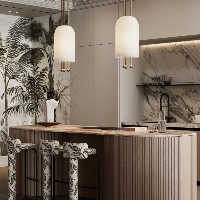 Suspension en verre Lantern HL3032