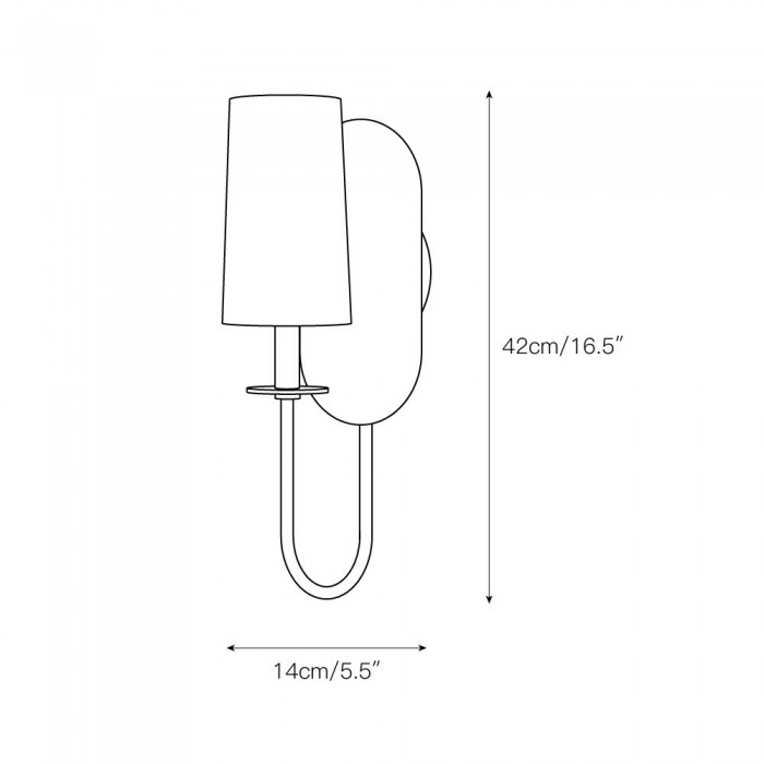 Lara wandlamp HL3152