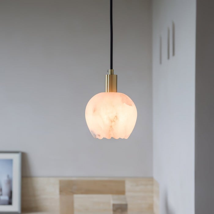 Lilin Alabaster Pendant Light HL2977
