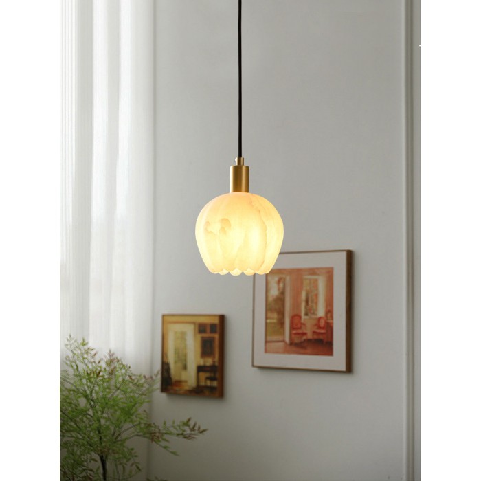 Lilin Alabaster Pendant Light HL2977